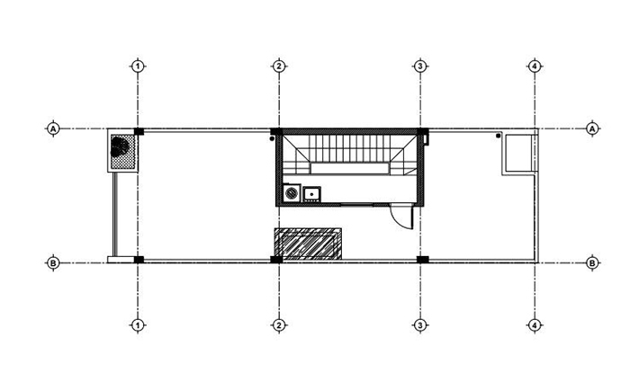 Mẫu thiết kế nhà 6x15m 3 tầng 1 tum có gara 5