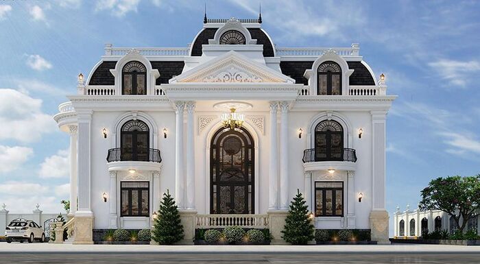 thiết kế nhà biệt thự đẹp 4