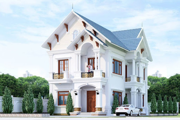 thiết kế nhà biệt thự đẹp 8