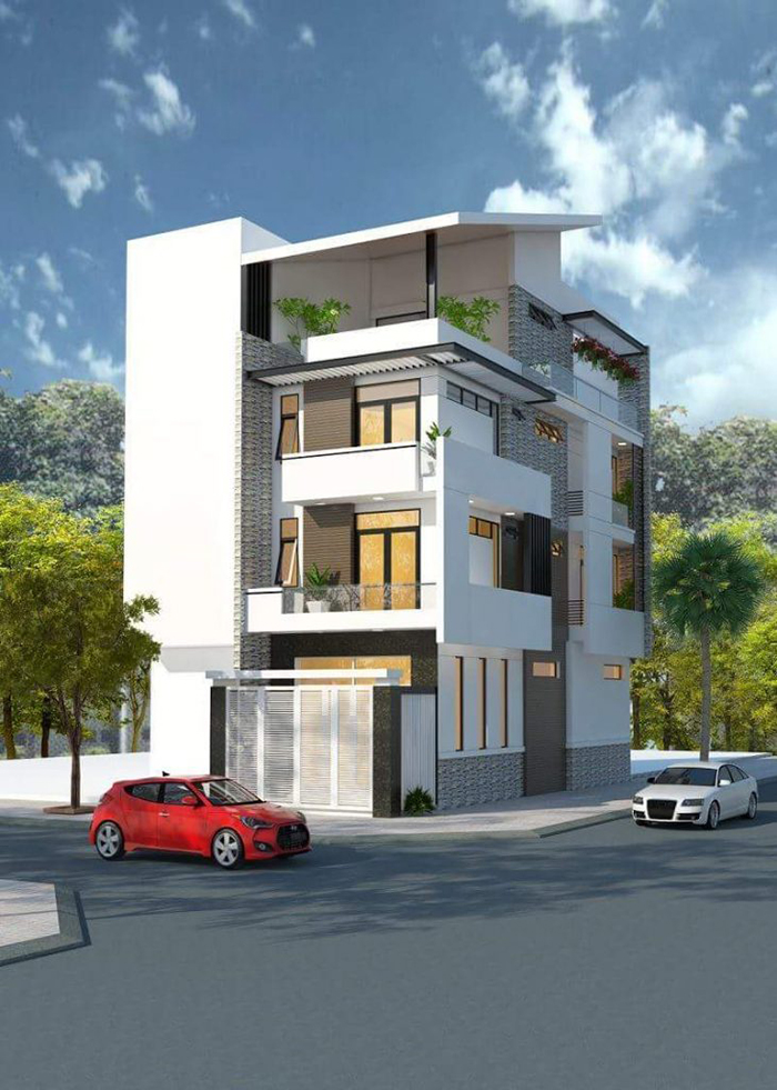 Lưu ý khi thiết kế nhà 2 mặt tiền trước và sau