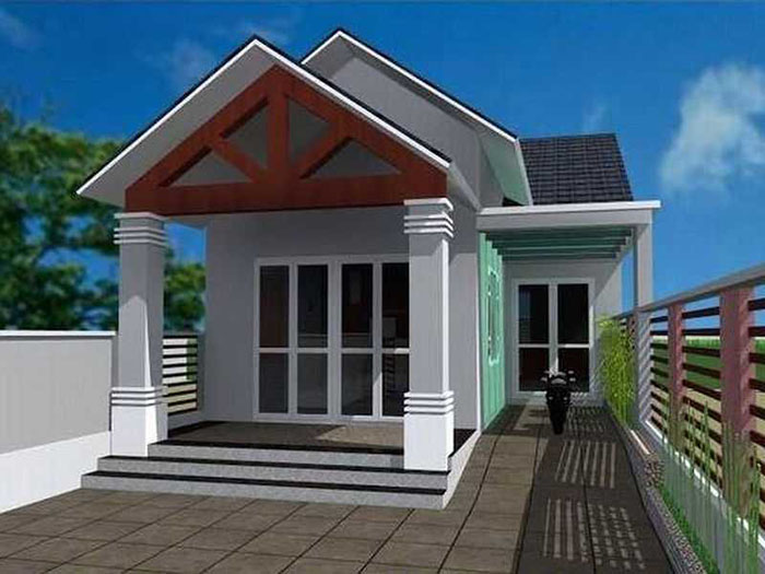 Mẫu nhà cấp 4 giá 300 triệu đẹp 1