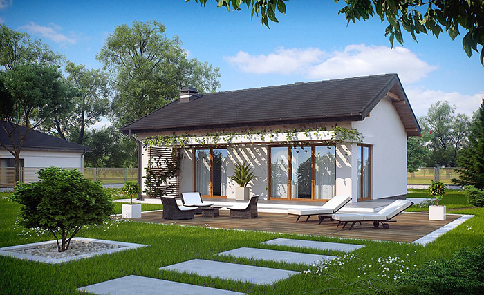 Mẫu nhà cấp 4 giá 300 triệu đẹp 8