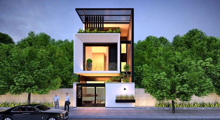 Mẫu nhà hiện đại 1