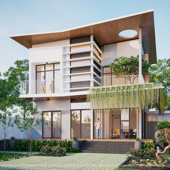 Mẫu nhà hiện đại 3