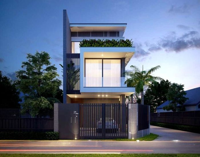 Mẫu nhà hiện đại 5