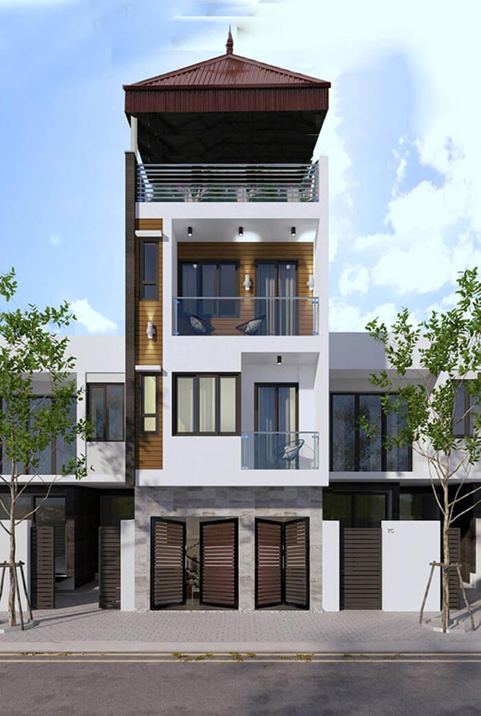 Thiết kế nhà diện tích nhỏ 30m2-5