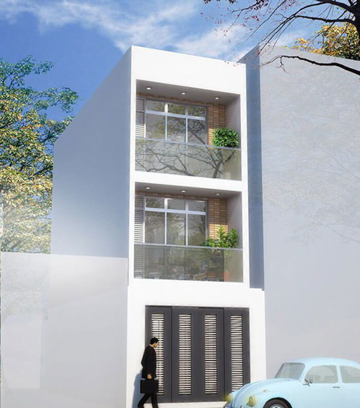 Thiết kế nhà diện tích nhỏ 30m2-6