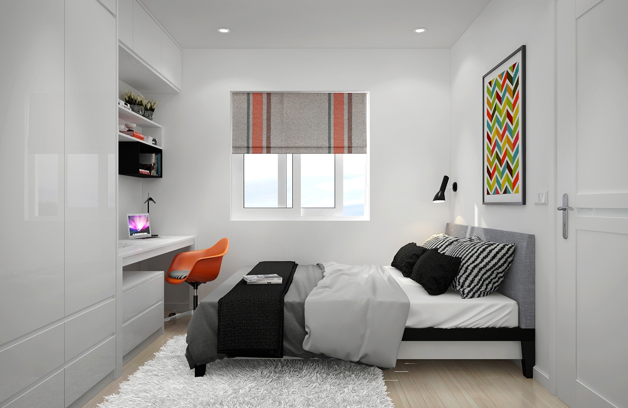 thiết kế phòng ngủ đơn giản 4