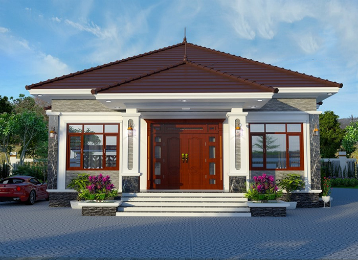 Xây nhà cấp 4 khoảng 400 triệu 3 gian 2