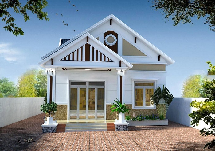 Xây nhà cấp 4 mái thái khoảng 400 triệu 1