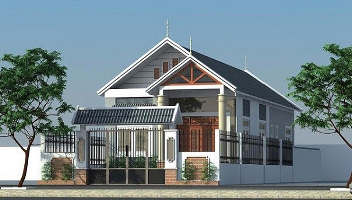 Mẫu nhà 1 tầng mái thái được nhiều người lựa chọn tại Hải Phòng