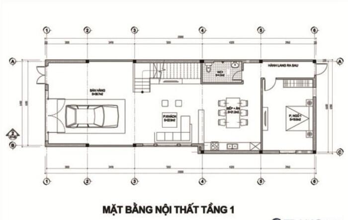 mau-nha-2-tang-5x20m-co-gara-2 mẫu nhà 2 tầng 5x20m có gara