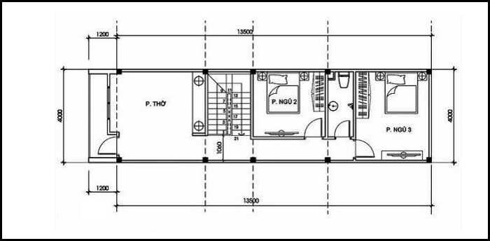 mau-nha-4x14m-3 Mẫu nhà 4x14m-3