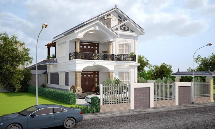 mau-nha-500-trieu-dep-6 Mẫu nhà tầm 500 triệu thiết kế cổ điển