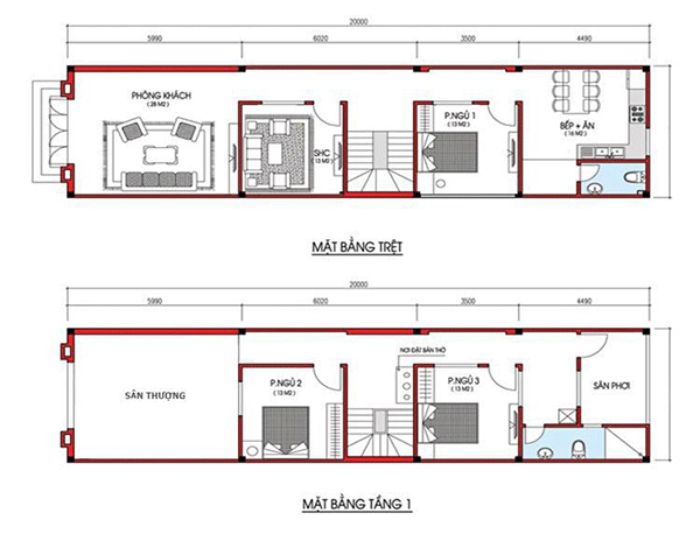 thiet-ke-nha-2-tang-50m2-3 Thiết kế nhà 2 tầng 50m2-3