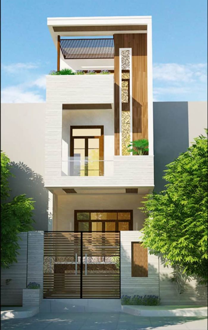 thiet-ke-nha-30m2-mat-tien-3m-2 Thiết kế nhà 30m2 mặt tiền 3m 3 tầng