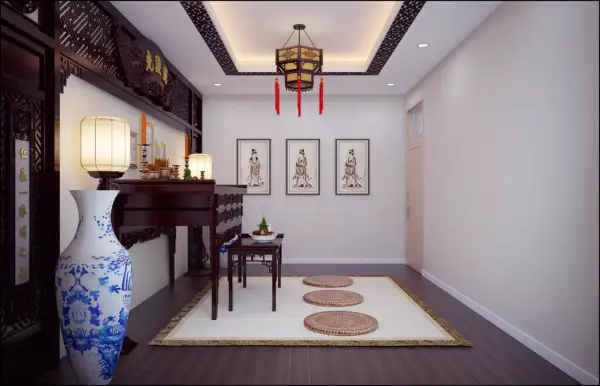 Thiết kế nội thất phòng thờ đẹp, chuẩn phong thủy 5 những lưu ý khi thiết kế phòng thờ