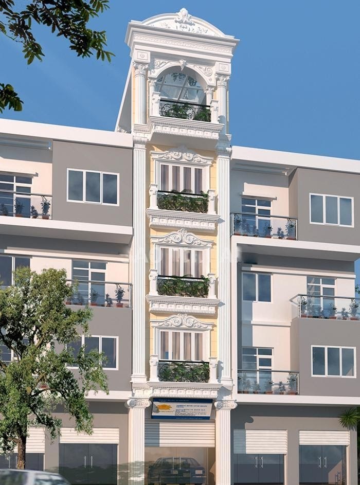 thiết kế nhà ống cổ điển