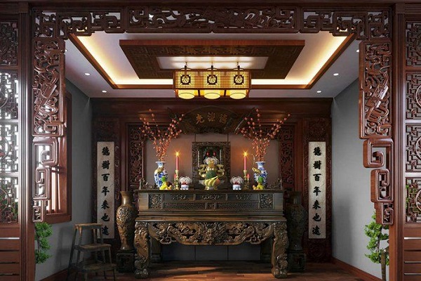 Phòng thờ phong cách cổ điển