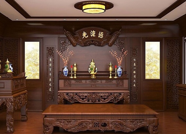 Phòng Thờ đẹp Cổ điển