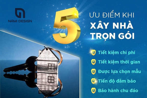 Xây nhà 2 tầng trọn gói 3 5 uu diem xay nha tron goi