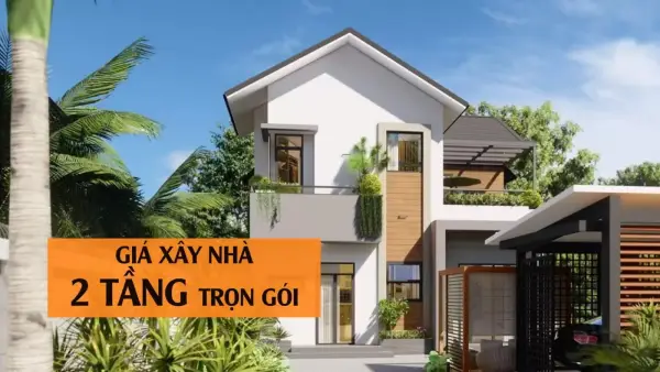 Xây nhà 2 tầng trọn gói 4 giá xây nhà 2 tầng trọn gói