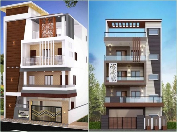 thiết kế nhà 4 tầng trọn gói