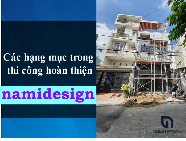 Hoàn thiện nhà 4 tầng trọn gói 4 các hạng mục hoàn thiện nhà ở