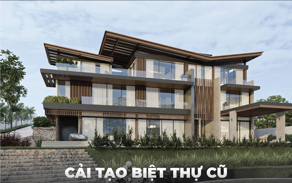 cải tạo biệt thự cũ