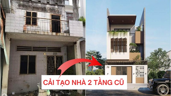 Dịch Vụ Sửa Chữa Cải Tạo Nhà 2 Tầng Trọn Gói: Nâng Tầm Không Gian Sống 1 sửa chữa cải tạo nhà 2 tầng