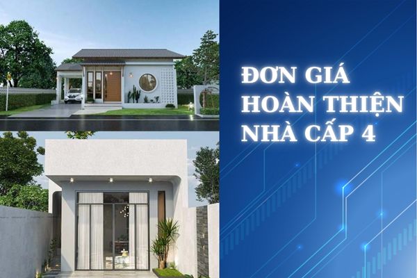 Dịch vụ hoàn thiện nhà cấp 4 trọn gói 8 giá hoàn thiện nhà