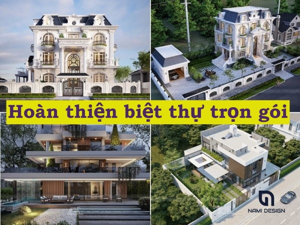 Hoàn Thiện Biệt Thự Trọn Gói Cao Cấp Với Thiết Kế Và Thi Công Uy Tín 1 hoàn thiện biệt thự trọn gói