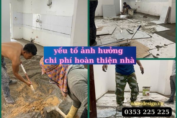 Dịch Vụ Hoàn Thiện Nhà Phố Trọn Gói: An Tâm Kiến Tạo Không Gian Sống Lý Tưởng 9 yếu tố ảnh hưởng chi phí hoàn thiện nhà