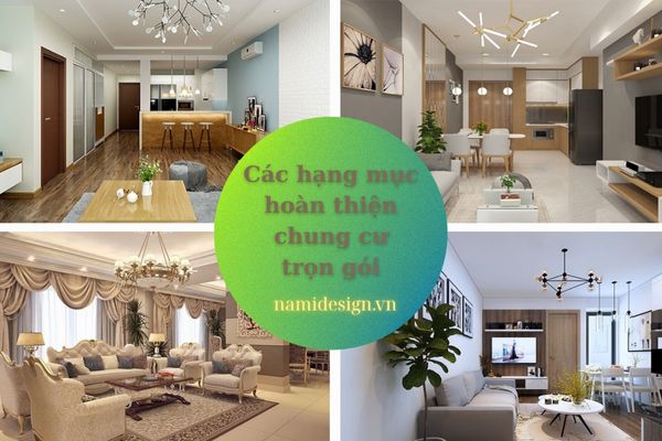 hạng mục hoàn thiện chung cư