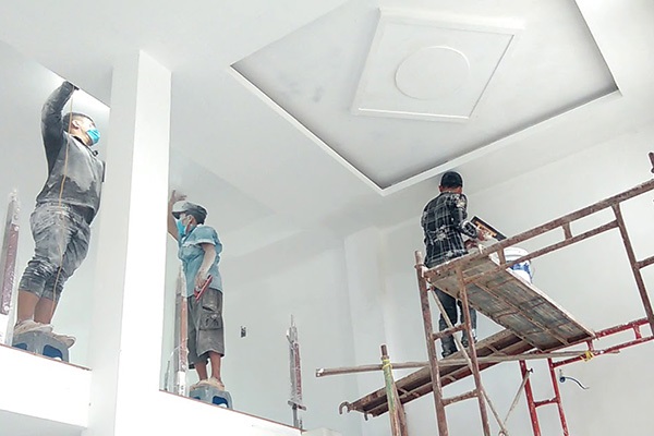 Dịch Vụ Hoàn Thiện Nhà Ống Trọn Gói Uy Tín, Cam Kết Chất Lượng 5 hoàn thiện trần nhà