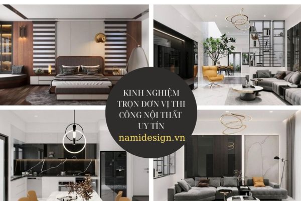 Thi công nội thất nhà liền kề trọn gói – chuyên nghiệp, chuẩn từng chi tiết. 9 namidesign.vn