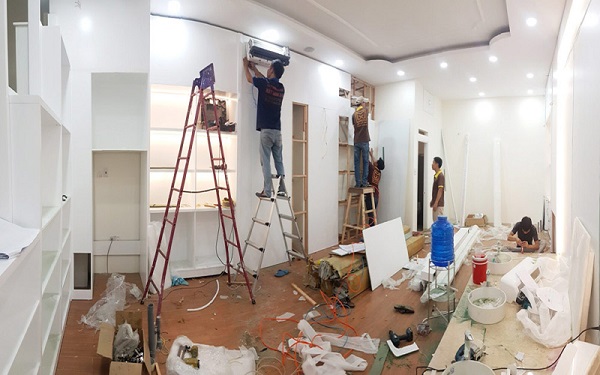 Thi công nội thất nhà liền kề trọn gói – chuyên nghiệp, chuẩn từng chi tiết. 8 lưu ý khi thi công nội thất