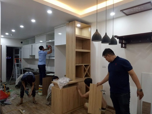Thi công nội thất nhà liền kề trọn gói – chuyên nghiệp, chuẩn từng chi tiết. 4 quy trình thi công nội thất nhà liền kề