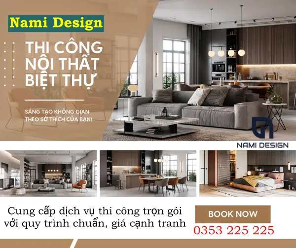 Đơn vị thi công nội thất uy tín