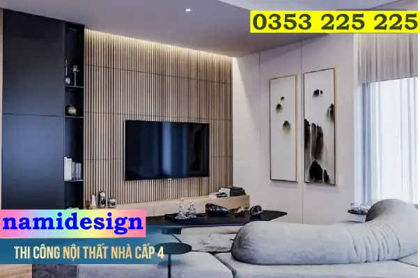 thi công nội thất nhà cấp 4 trọn gói