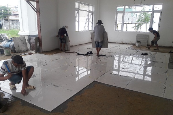 Dịch vụ hoàn thiện nhà cấp 4 trọn gói 3 thi công sàn