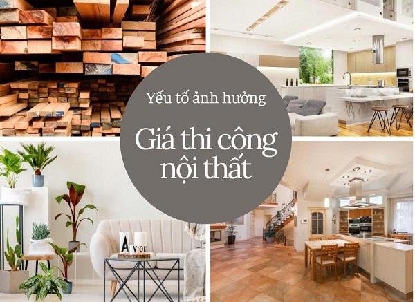 Thi công nội thất nhà liền kề trọn gói – chuyên nghiệp, chuẩn từng chi tiết. 6 Các yếu tố ảnh hưởng đến chi phí thi công