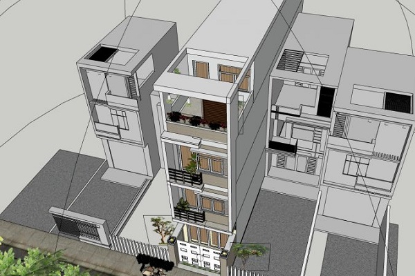 Xây Nhà 4 Tầng Trọn Gói Chất Lượng, Tiết Kiệm, Đúng Tiến Độ 7 giá xây nhà 4 tầng