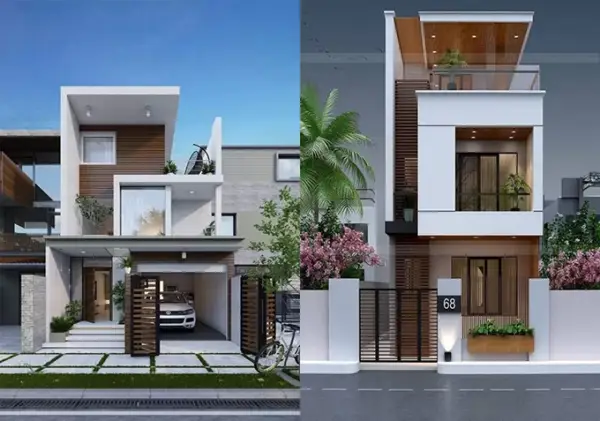 nhà 2 tầng