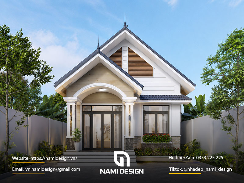 Bản vẽ nhà cấp 4 4x12m2 1