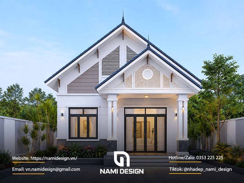 Bản vẽ nhà cấp 4 5x10m2 1