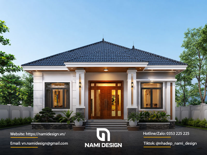 Bản vẽ nhà cấp 4 8x12m2 1