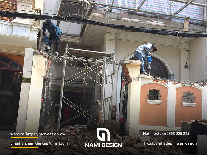 Bảng giá phá dỡ nhà trọn gói mới nhất