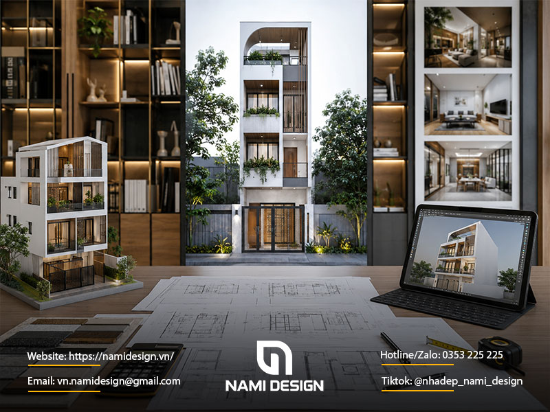 Báo giá thiết kế nhà ống mới nhất