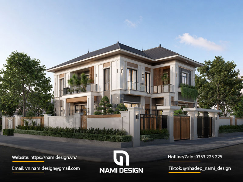 Biệt thự 2 tầng 2 mặt tiền tại Bắc Ninh